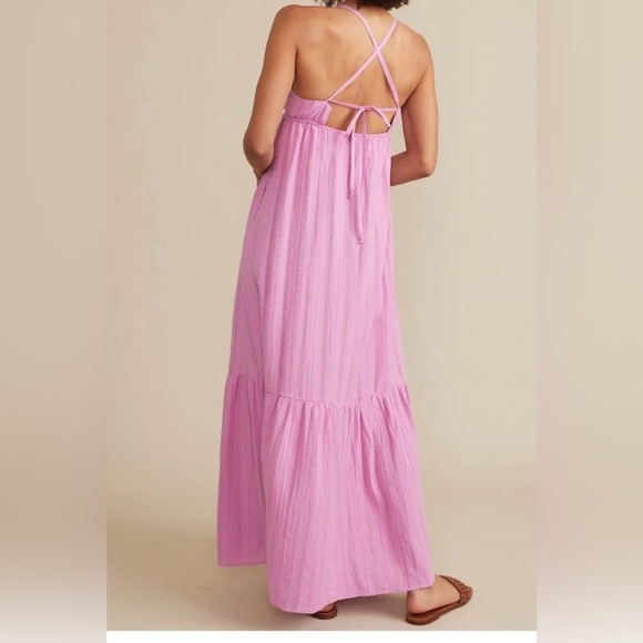 Marine layer maxi pink dress - Picture 6 of 16